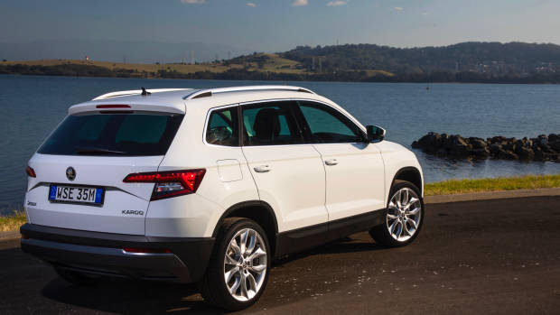 2018 Skoda Karoq rear 3/4 detail