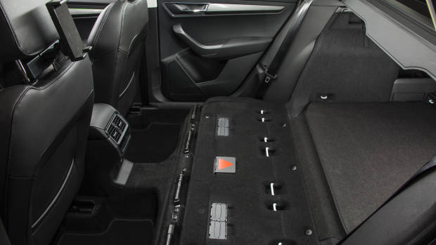 2018 Skoda Karoq rear seat removed