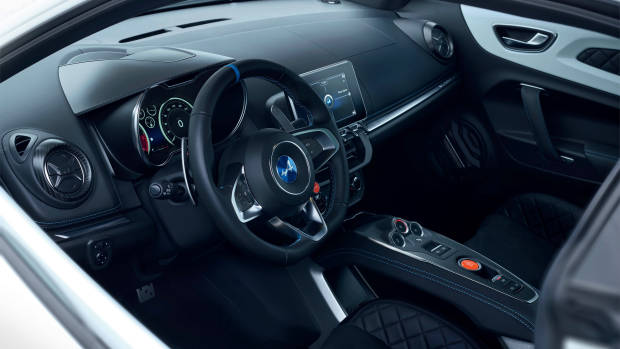 2019 Alpine A110 Pure dashboard