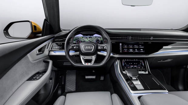 2019 Audi Q8 dashboard