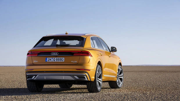 2019 Audi Q8 rear 3/4