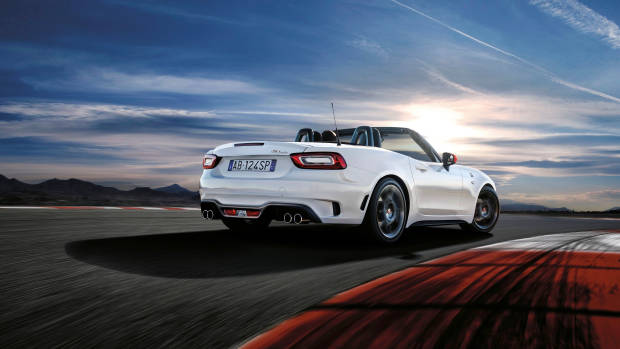 Abarth 124 Spider Monza Edition rear
