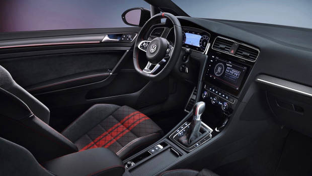 Volkswagen Golf GTI TCR cabin