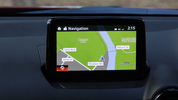 2018 Mazda CX-3 nav screen