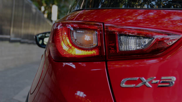 2018 Mazda CX-3 tailight detail