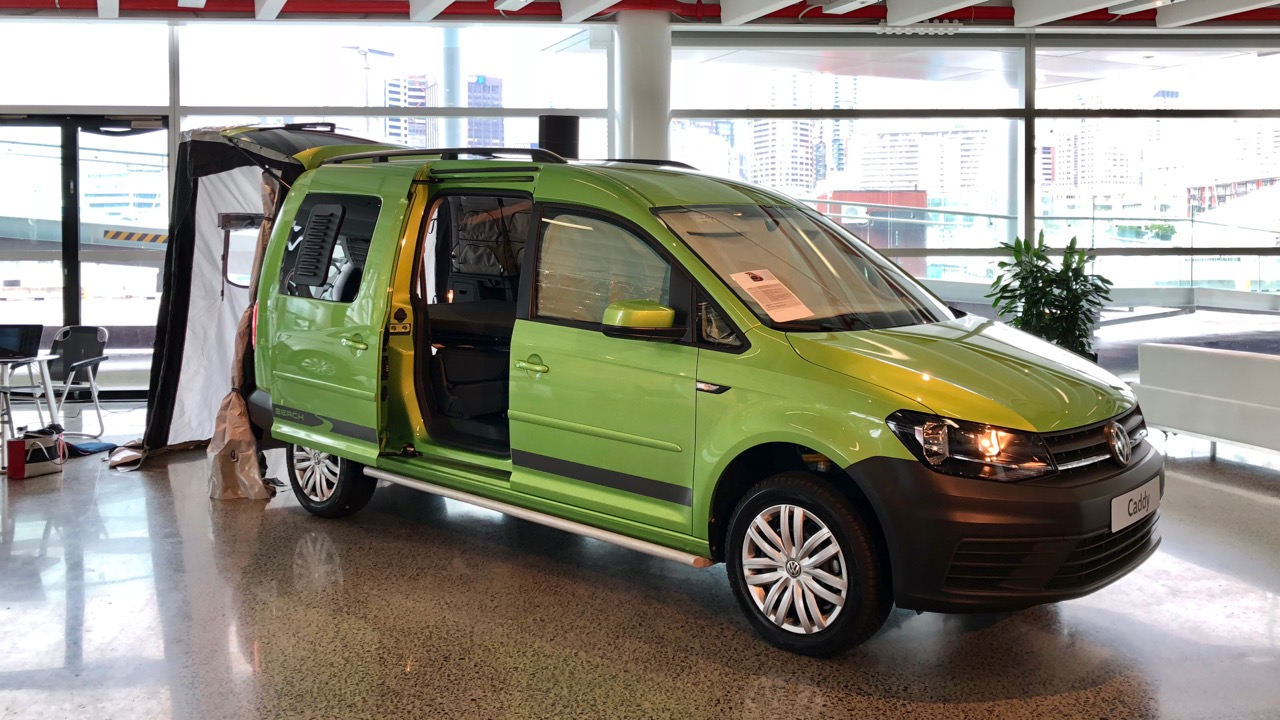 Volkswagen Caddy Beach coming to Australia before end of 2018 Chasing