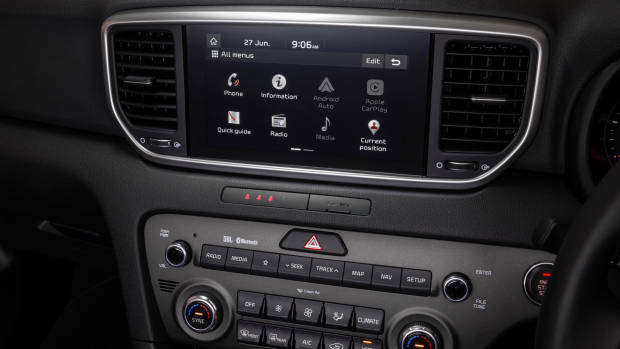 2019 Kia Sportage infotainment