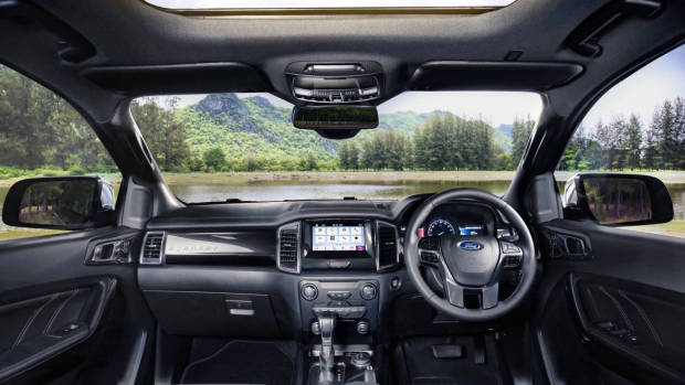 2019 Ford Everest Titanium interior