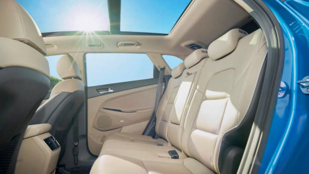 2019 Hyundai Tucson Highlander rear seat