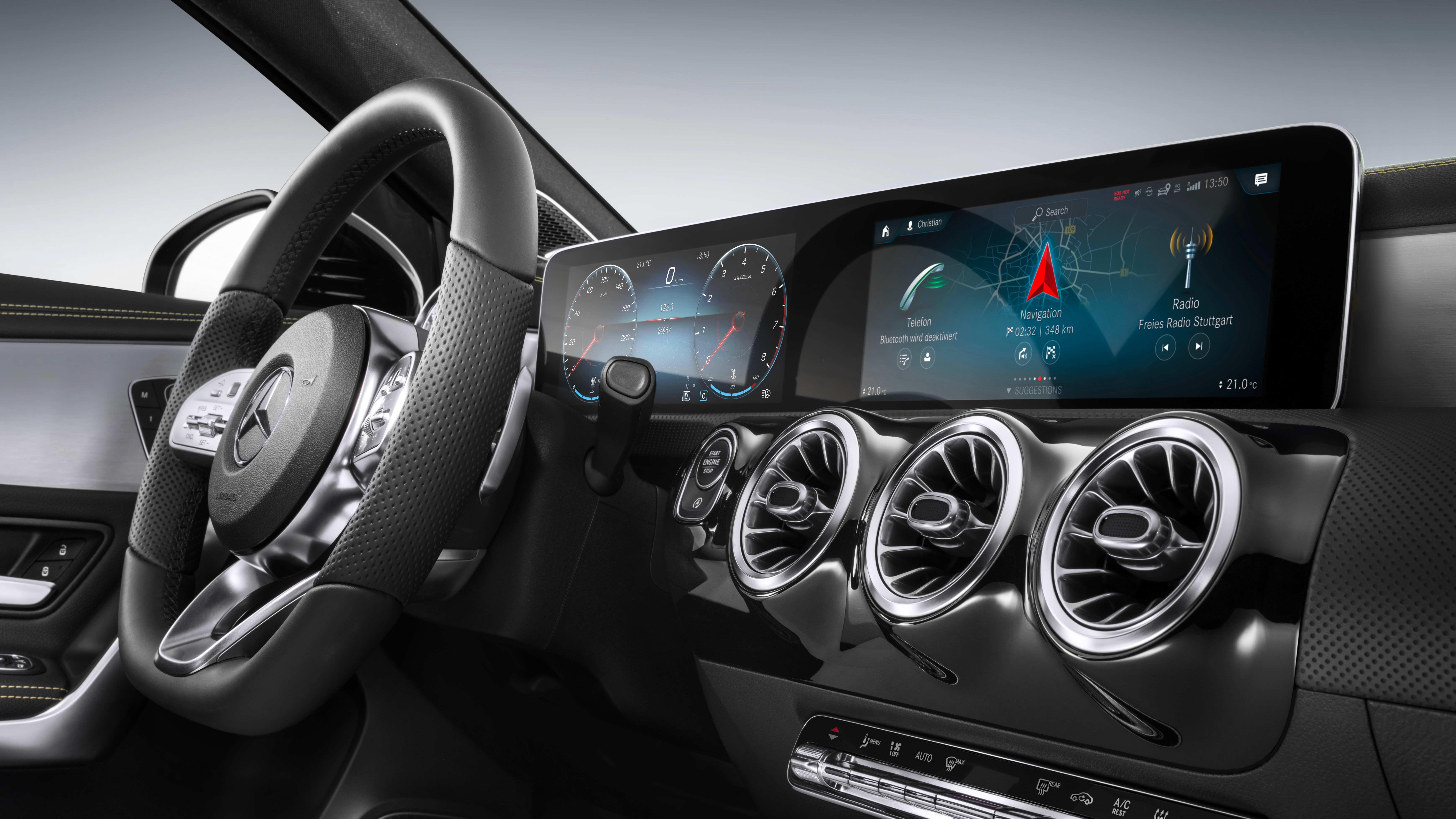 2019 Mercedes-Benz A-Class dashboard