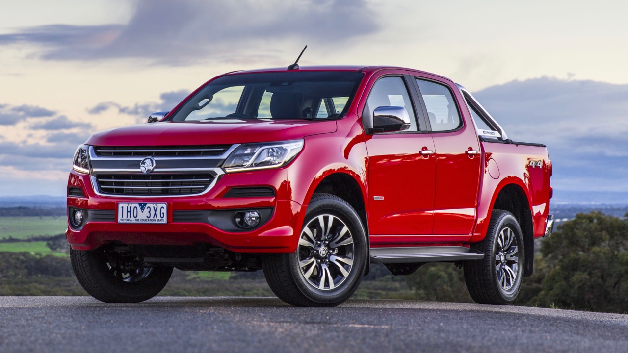 2018 Holden Colorado LTZ Red