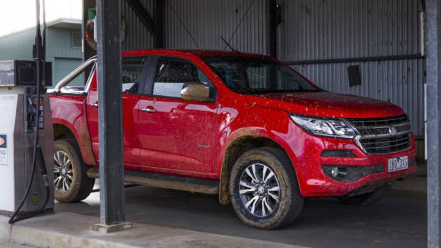 2018 Holden Colorado LTZ Red