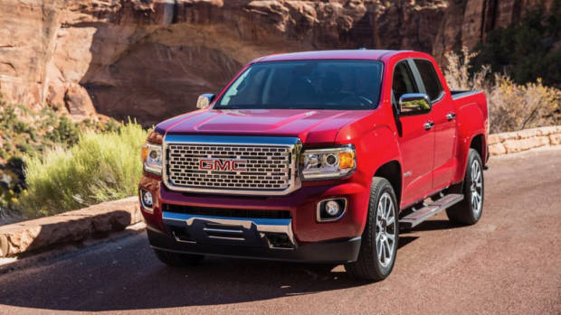 2019 GMC Canyon Denali Red