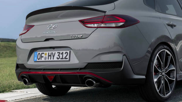 2019 Hyundai i30 N Fastback rear detail