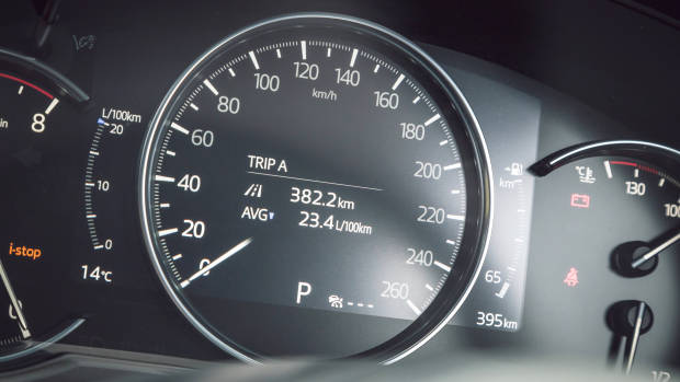 2019 Mazda CX-9 Azami LE instrument cluster