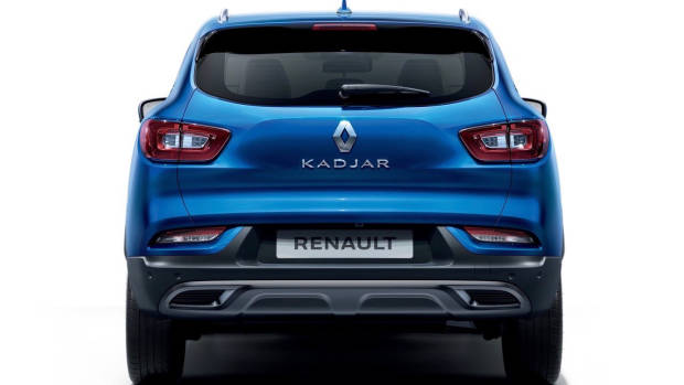 2019 Renault Kadjar blue rear