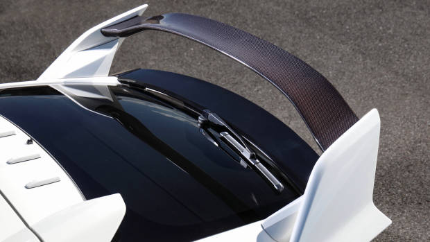 2018 Honda Civic Type R carbon fibre spoiler