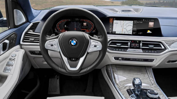 2019 BMW X7 dashboard
