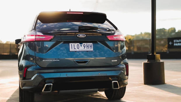 2019 Ford Endura ST-Line blue rear