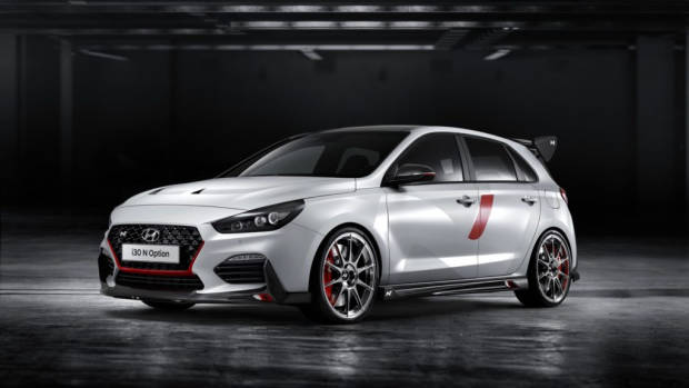 2019 Hyundai i30 N Option Matte White Front