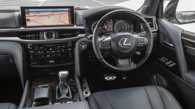 2019 Lexus LX570 S cabin