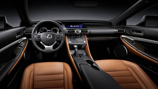 2019 Lexus RC interior