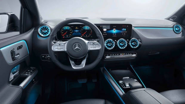2019 Mercedes-Benz B-Class cabin