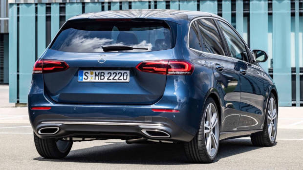 2019 Mercedes-Benz B-Class rear