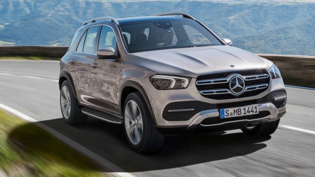 2019 Mercedes-Benz GLE front 3/4