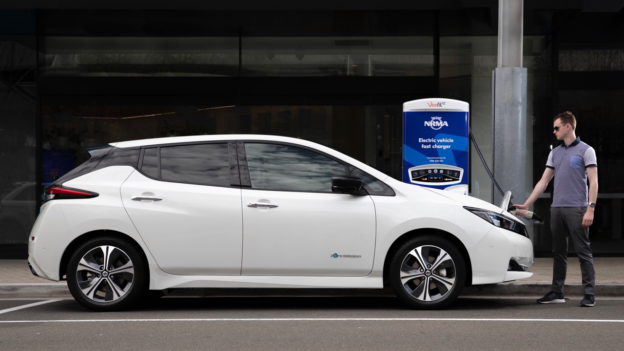 2019 Nissan Leaf EV Australia Charging