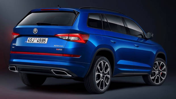 2019 Skoda Kodiaq RS rear 3/4