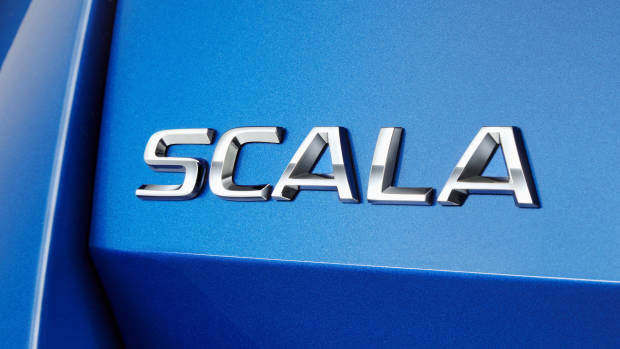 2019 Skoda Scala badge