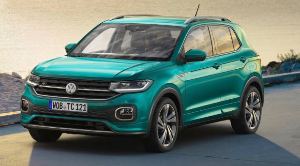 2019 Volkswagen T-Cross R-Line driving