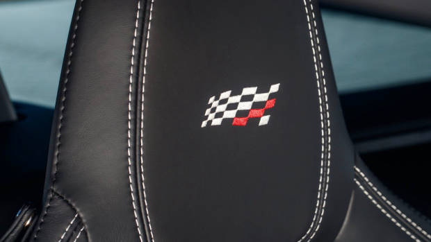 2020 Jaguar F-Type Chequered Flag seat2020 Jaguar F-Type Chequered Flag seat