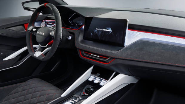 Skoda Vision RS concept cabin