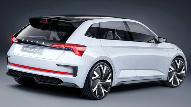 Skoda Vision RS concept rear 3/4