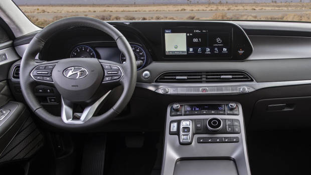 2019 Hyundai Palisade dashboard
