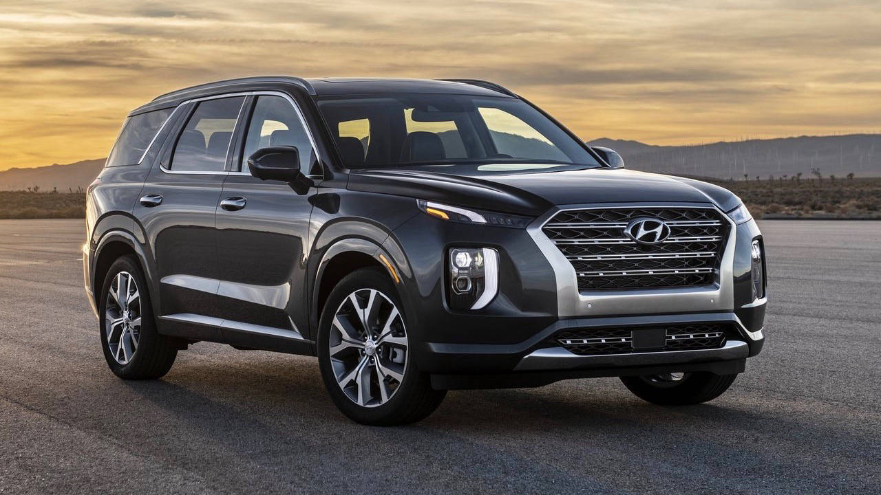 2019 Hyundai Palisade front 3/4