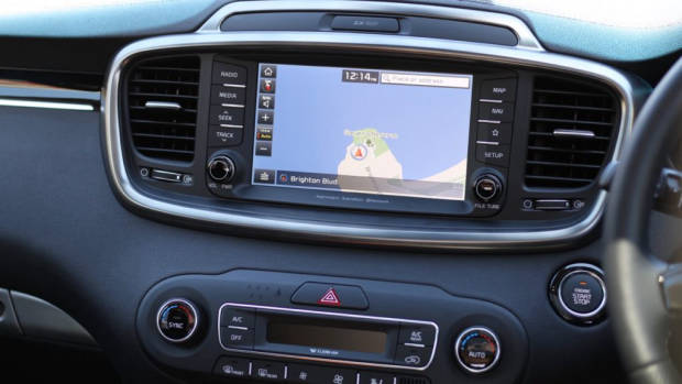 2019 Kia Sorento GT-Line touchscreen