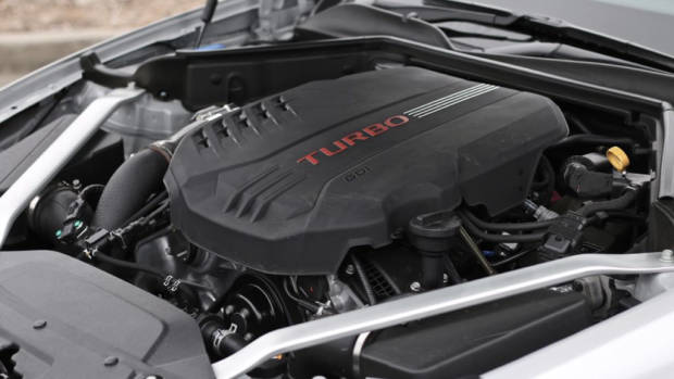 2019 Kia Stinger GT 3.3 litre twin turbo V6 engine
