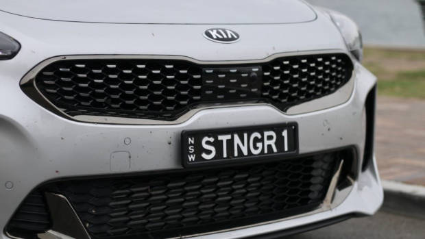 2019 Kia Stinger GT grille