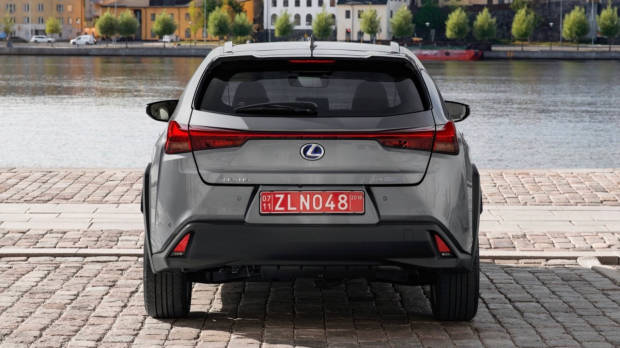 2019 Lexus UX grey rear end