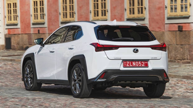 2019 Lexus UX white rear end