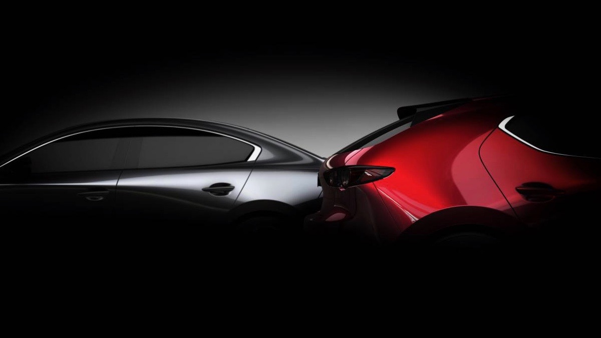 2019 Mazda 3 teaser photo