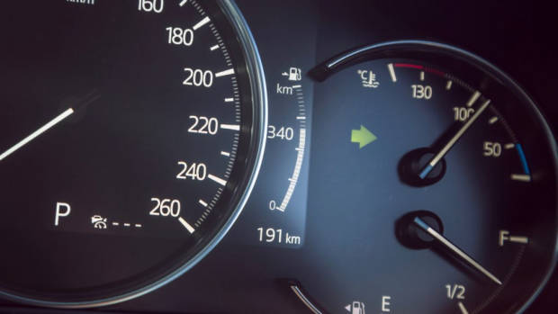 2019 Mazda CX-5 Akera dials