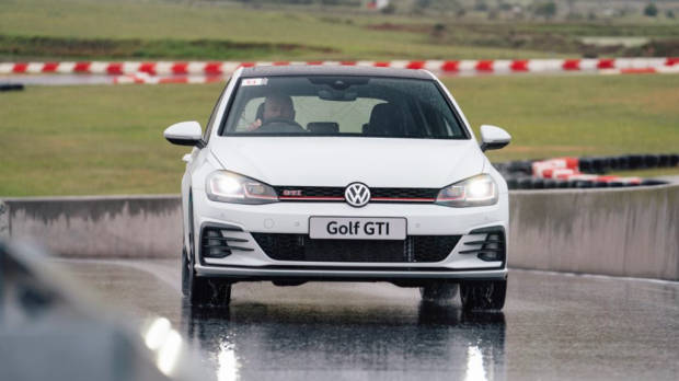 2019 Volkswagen Golf GTI on Track