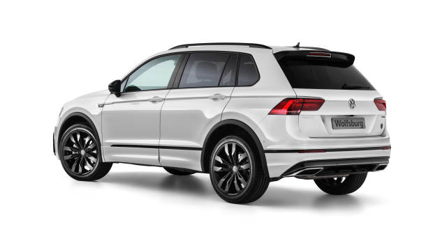 2019 Volkswagen Tiguan Wolfsburg Edition white rear