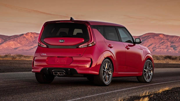 2019 Kia Soul GT-Line rear 3/4