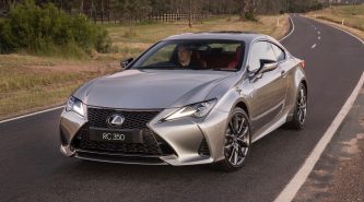 2019 Lexus RC facelift on sale in Australia