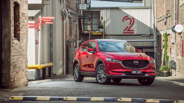 2019 Mazda CX-5 Akera Soul Red Crystal front far
